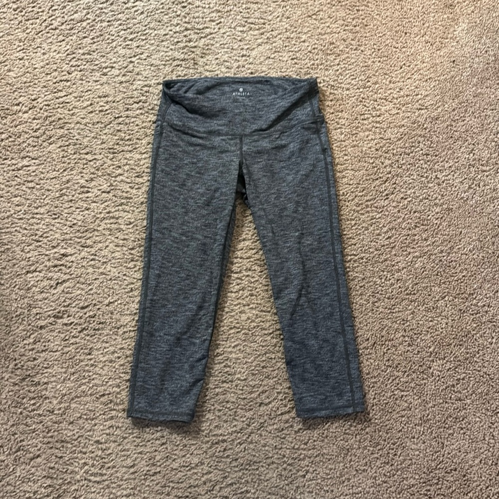 Athleta leggings. Women’s Small. Gray.